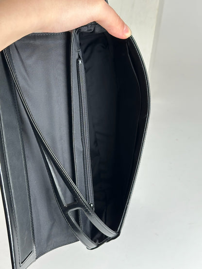 Vintage Givenchy Patent Leather 4G bag black