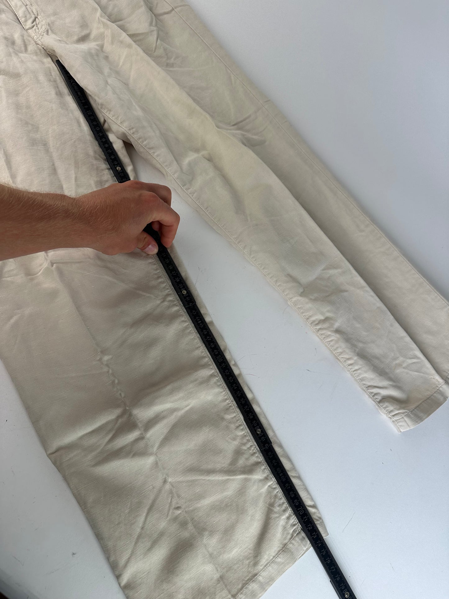 Vintage Loewe Cotton Pants Beige