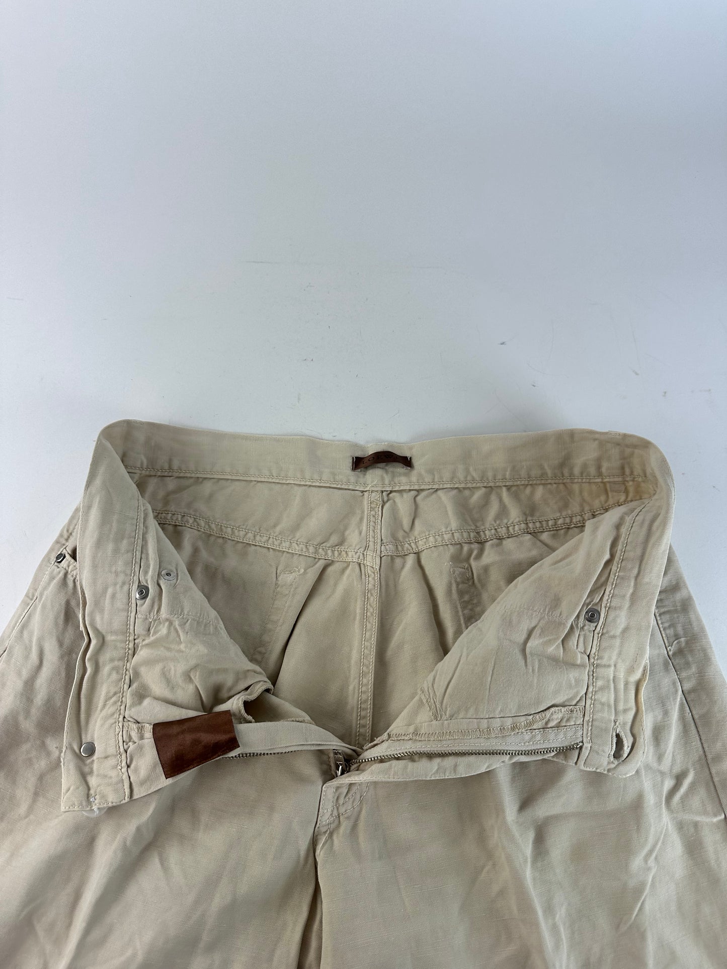 Vintage Loewe Cotton Pants Beige