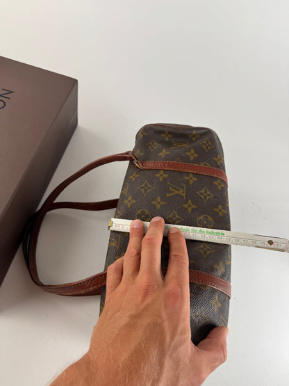 Sac vintage en cuir Louis Vuitton Monogram marron