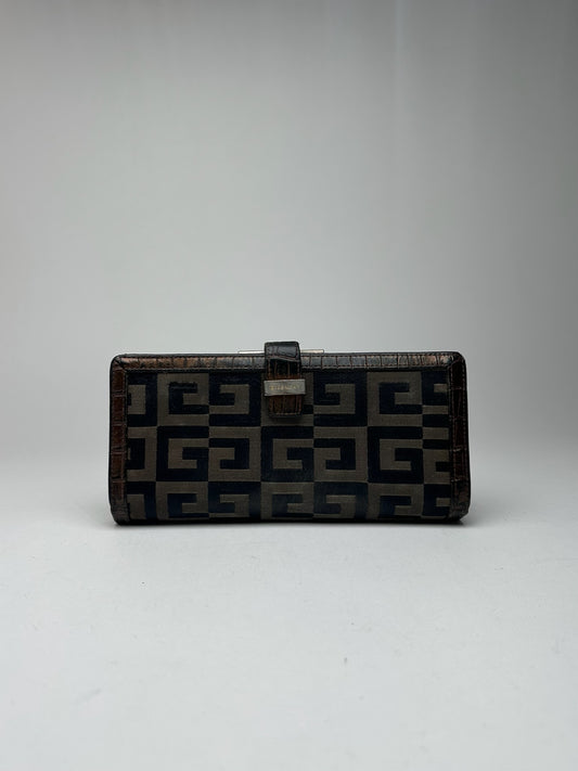 Portefeuille vintage Givenchy Monogram