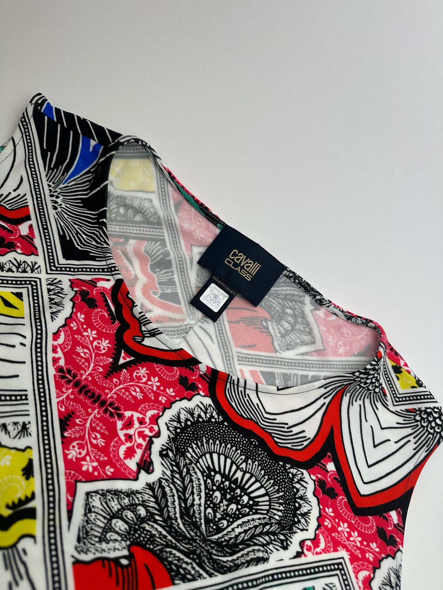 Vintage Cavalli Sleeveless Top Multicolor