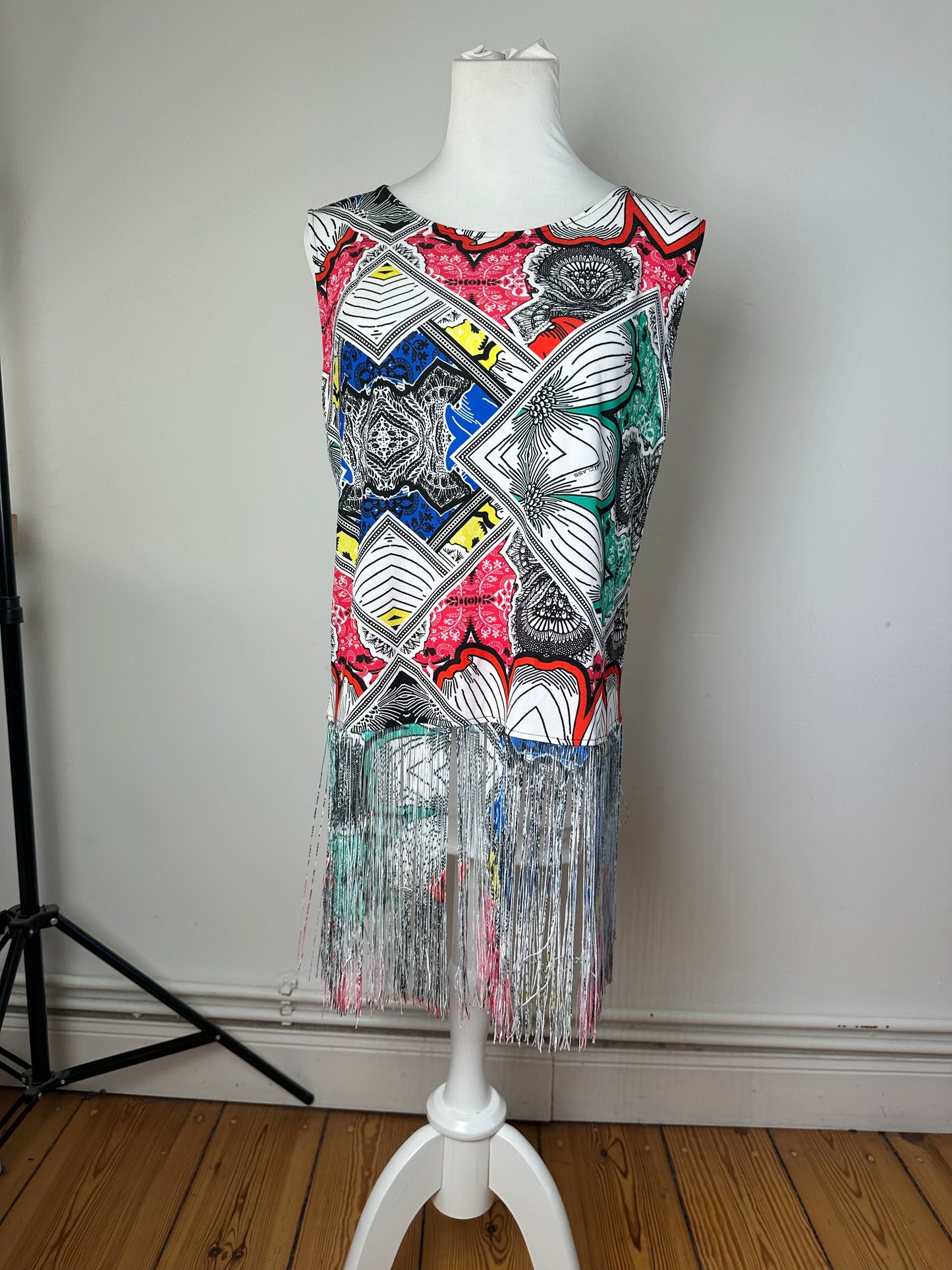 Vintage Cavalli Sleeveless Top Multicolor
