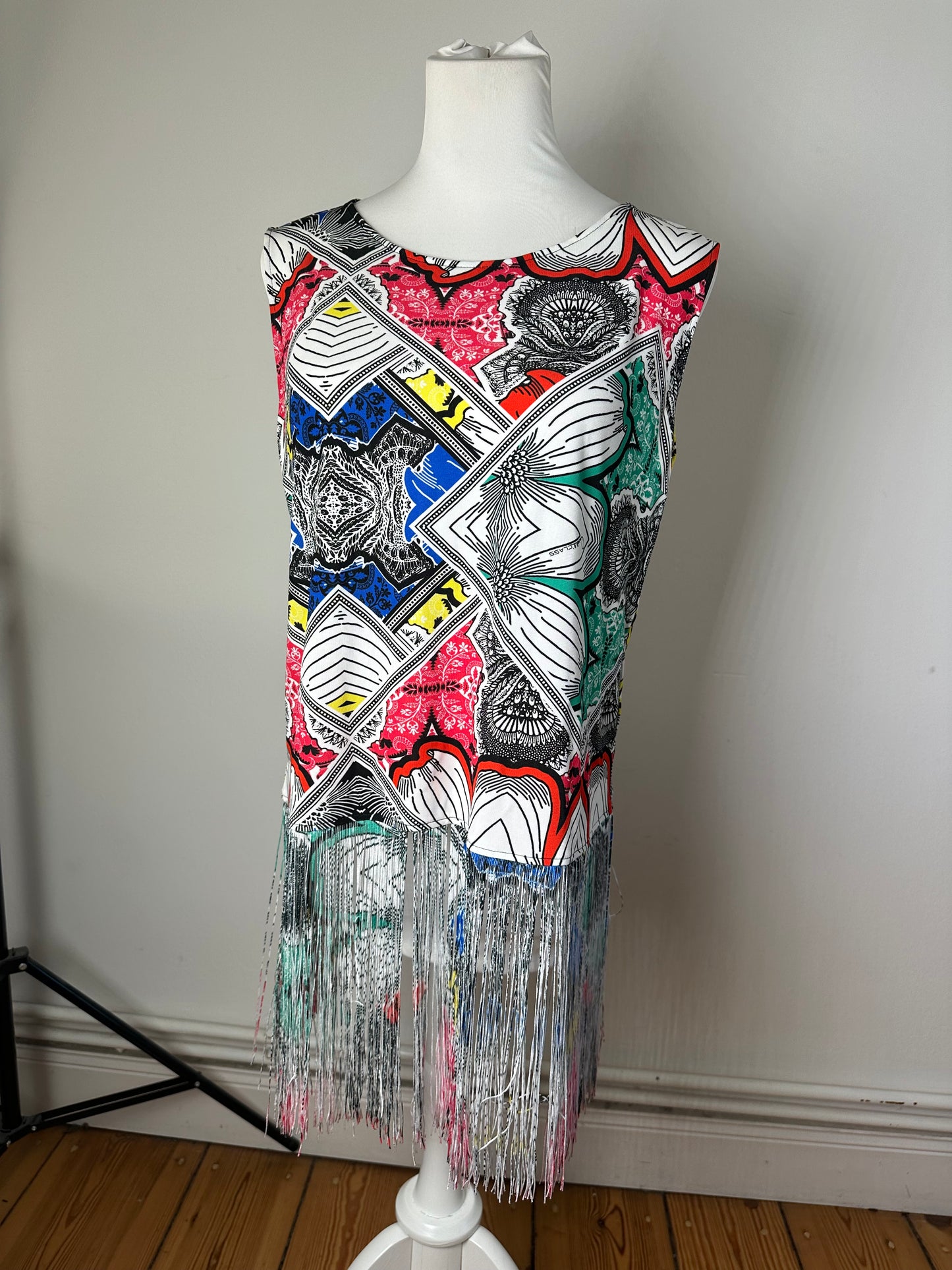 Vintage Cavalli Sleeveless Top Multicolor