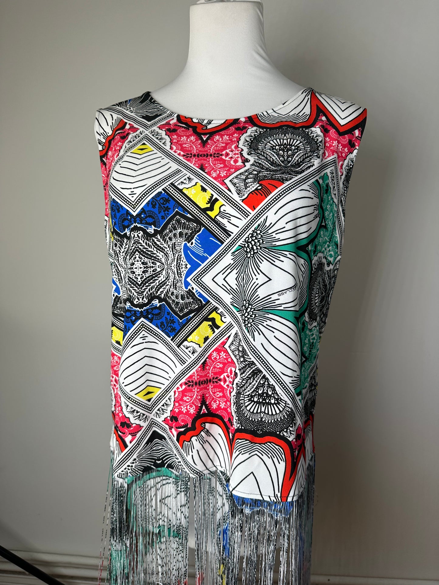 Vintage Cavalli Sleeveless Top Multicolor