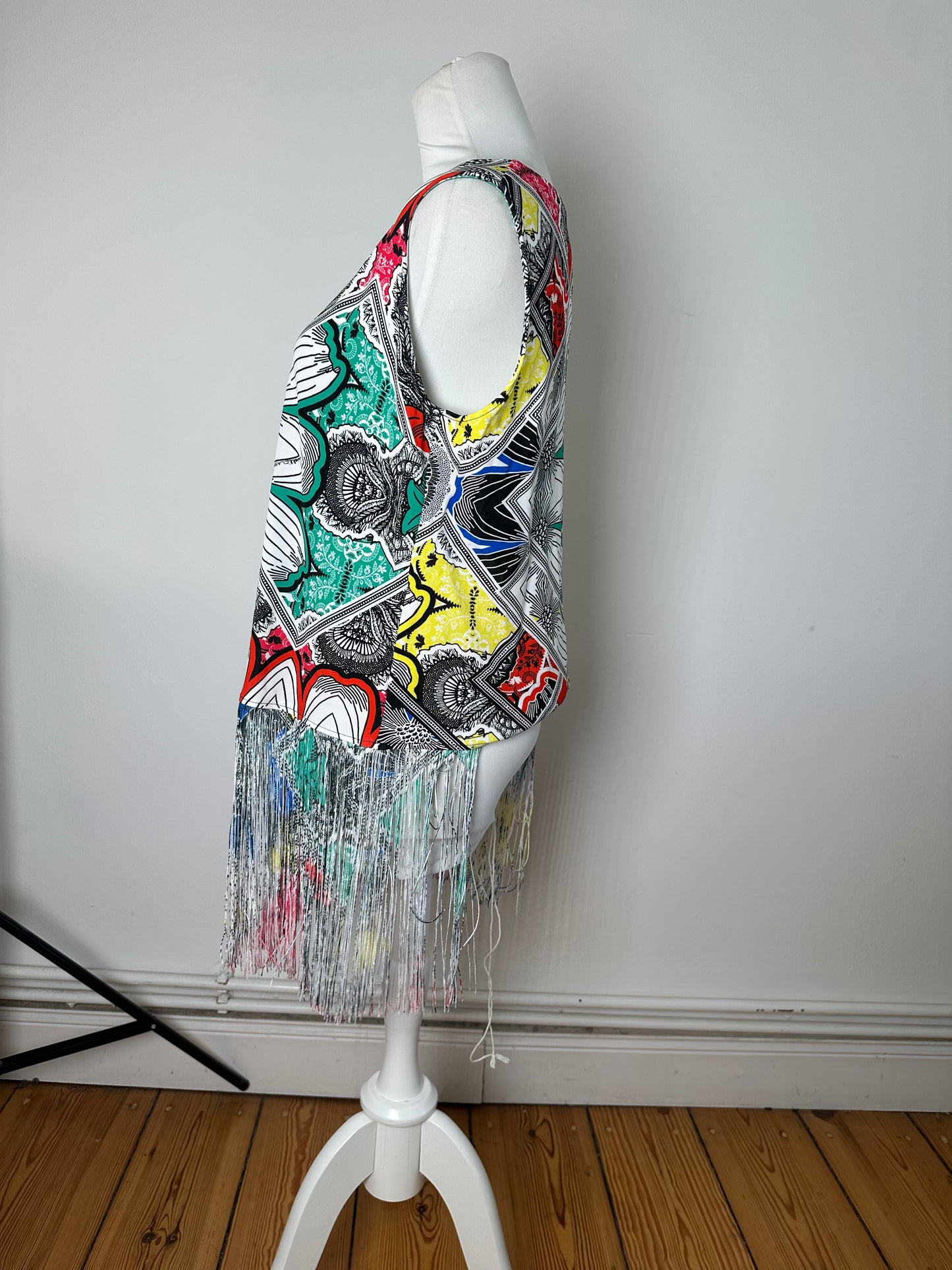 Vintage Cavalli Sleeveless Top Multicolor