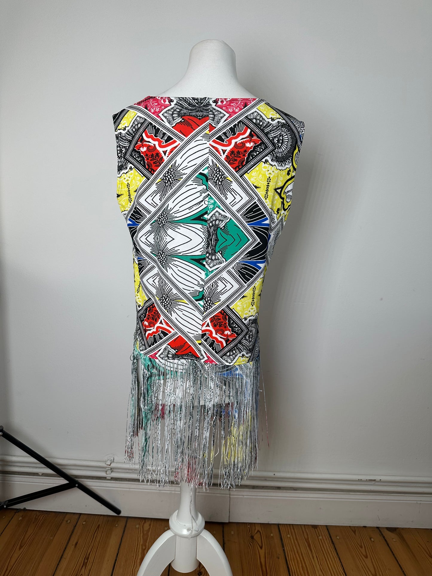 Vintage Cavalli Sleeveless Top Multicolor