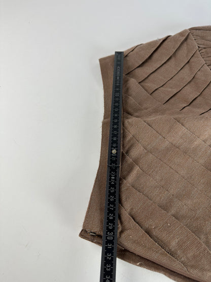 Vintage Dior Wool Skirt Brown M