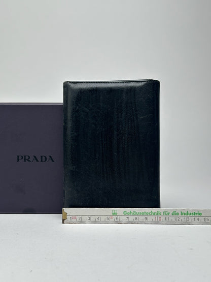 Vintage Prada Leather Wallet Black