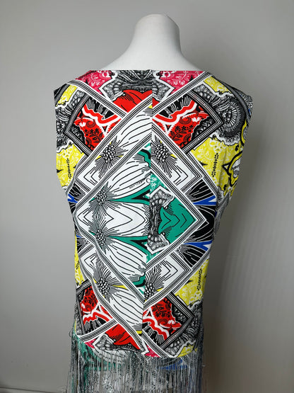Vintage Cavalli Sleeveless Top Multicolor