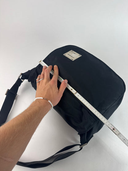 Vintage Fendi 2 Way Polyester Bag black