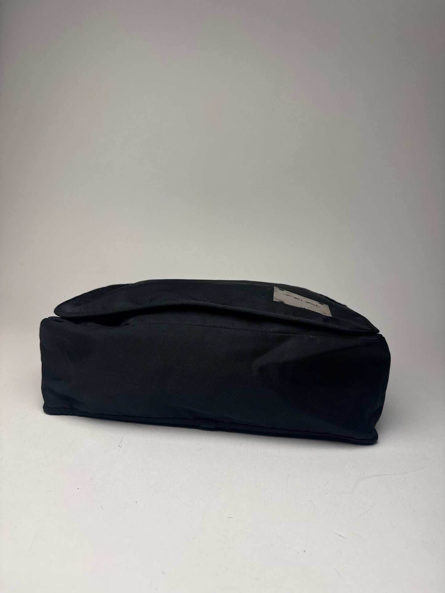 Vintage Fendi 2 Way Polyester Bag black