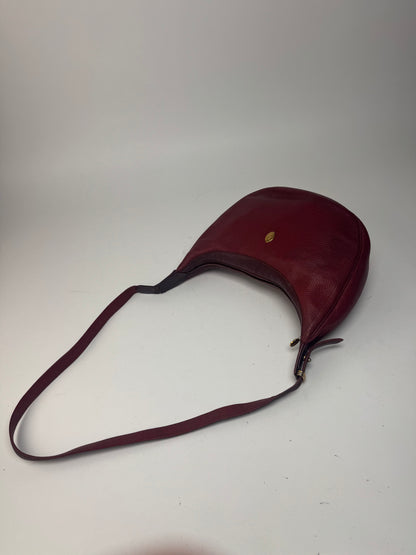 Vintage Cartier Leather shoulder bag burgundy