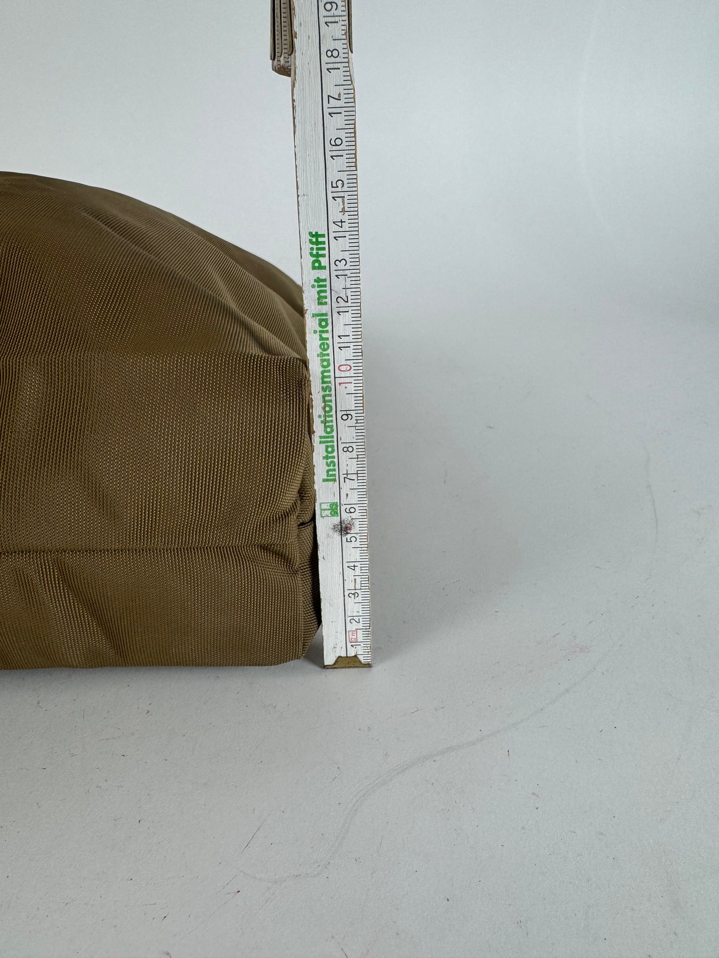 Vintage Courreges Khaki Polyester Tote Bag