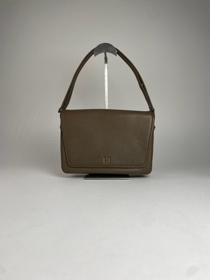 Vintage Givenchy 2Way leather Handbag Brown