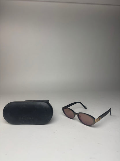 Vintage Celine Paris Retro Sunglasses Brown