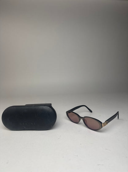 Vintage Celine Paris Retro Sunglasses Brown