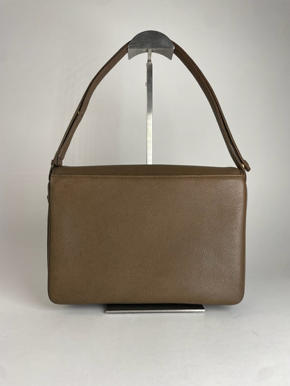 Vintage Givenchy 2Way leather Handbag Brown