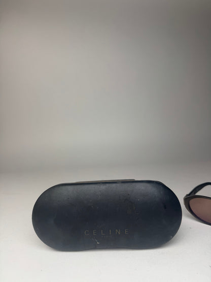 Vintage Celine Paris Retro Sunglasses Brown