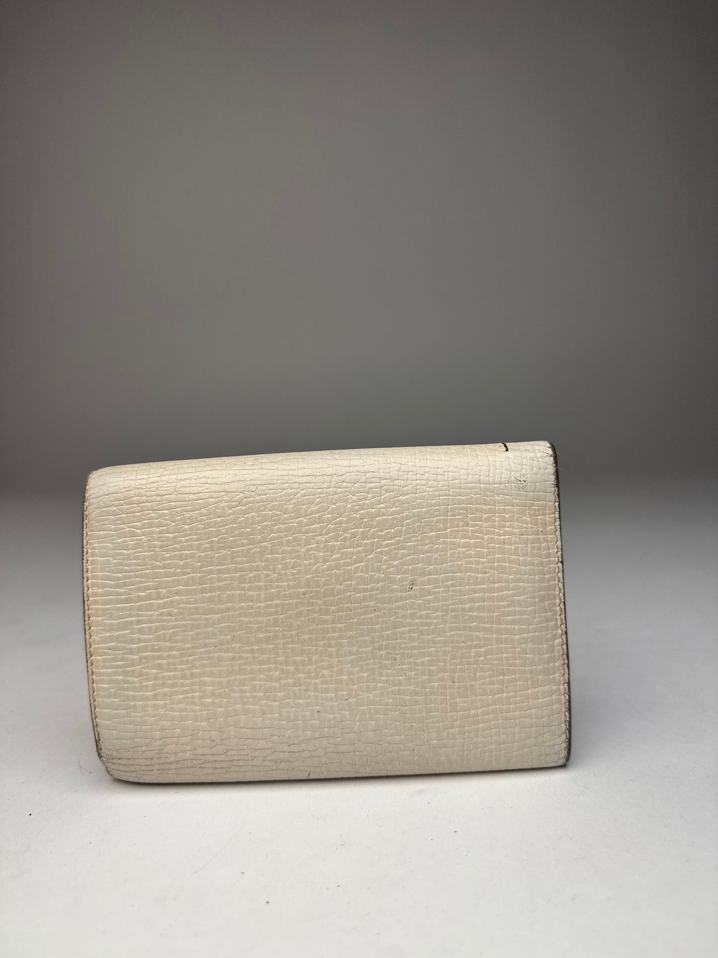 Vintage Loewe Madrid Leather Wallet White