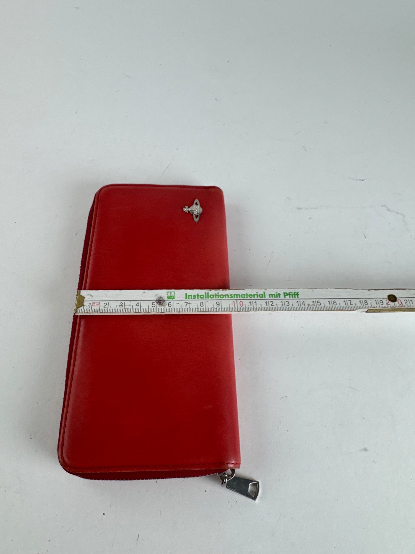 Vintage Vivienne Westwood leather wallet red