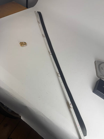 Vintage Dior Reversible Leather belt Set Brown black New