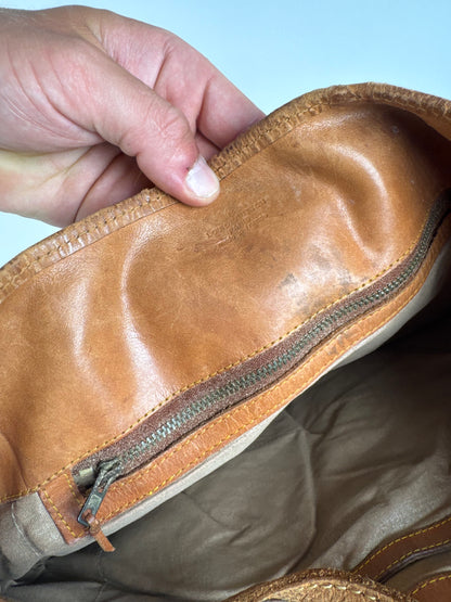 Vintage Louis Vuitton Monogram leather shOPPER brown