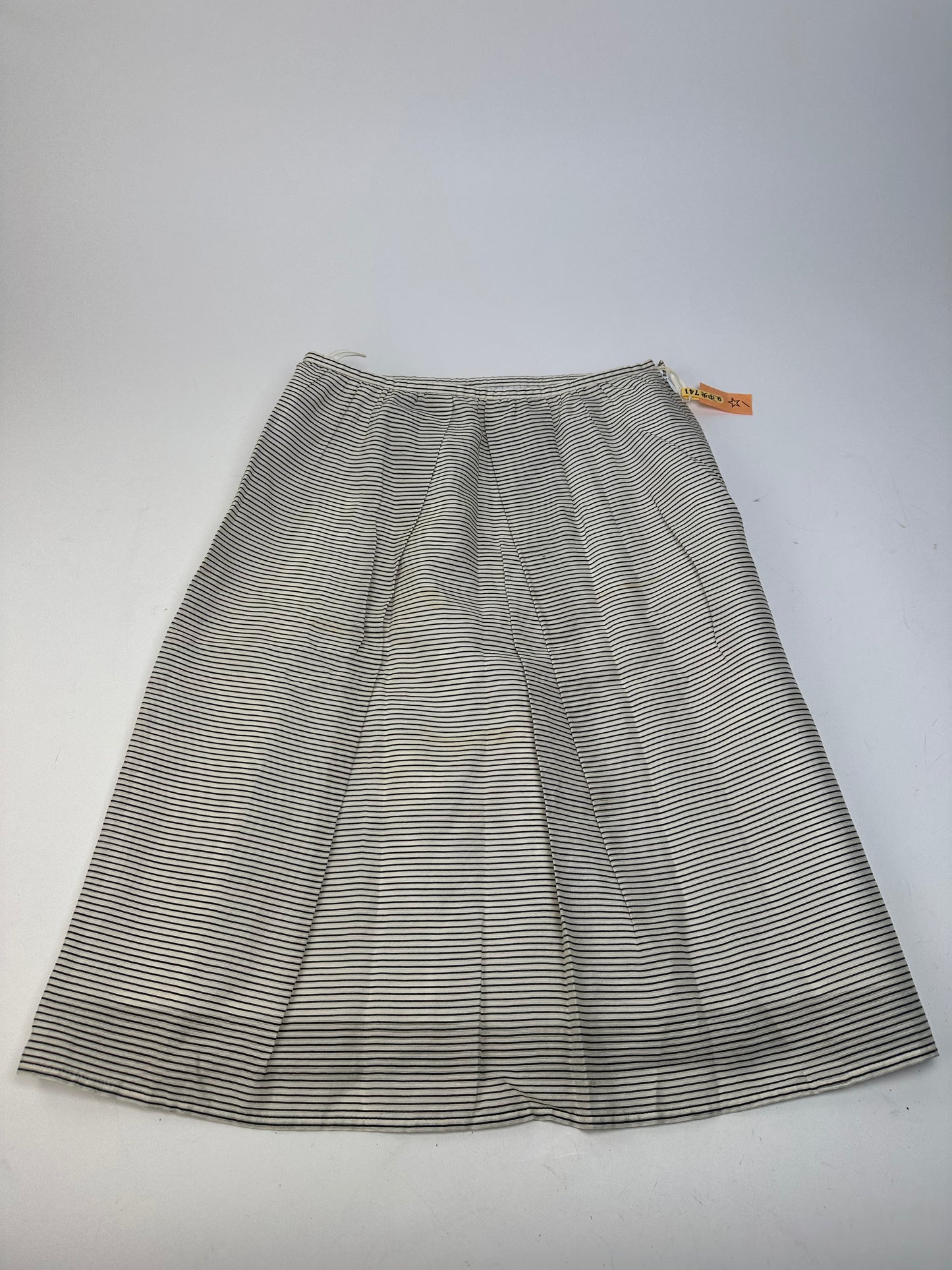 Vintage Courreges Cotton Skirt Striped