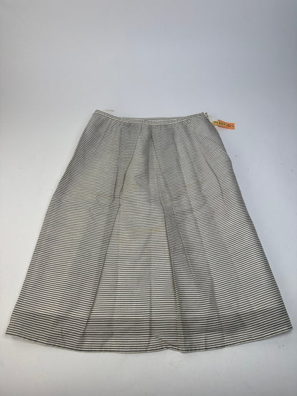Vintage Courreges Cotton Skirt Striped
