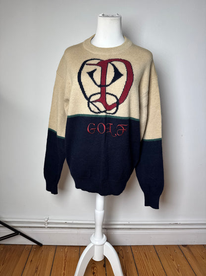 Vintage Dior Creneck Wool sweater M