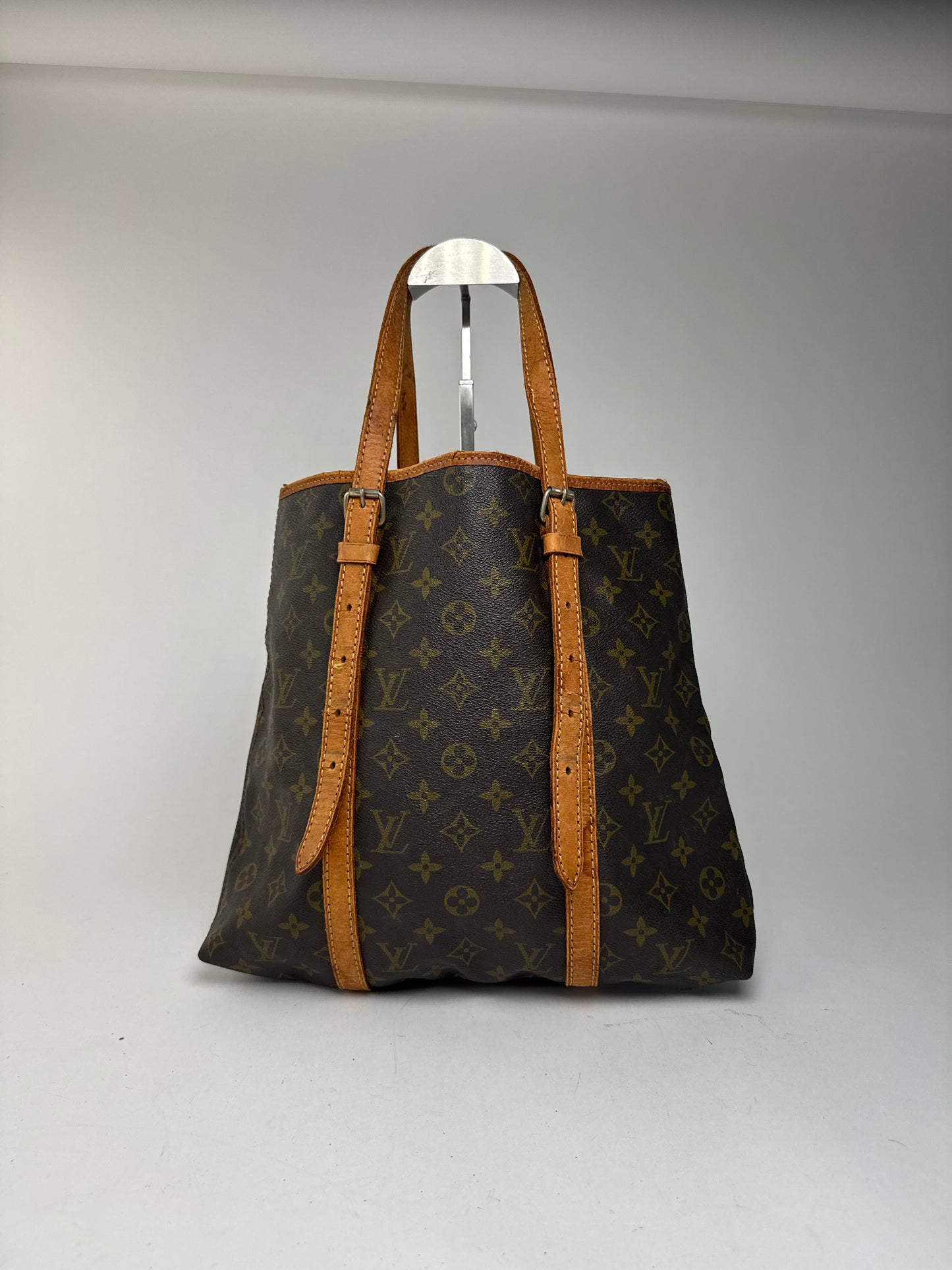 Vintage Louis Vuitton Monogram leather shOPPER brown