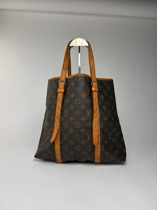 Vintage Louis Vuitton Monogram leather shOPPER brown