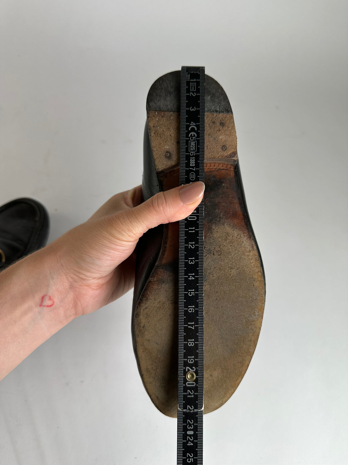 Vintage Gucci Leather Horsebit Loafers Black c. Late 1990s EU37