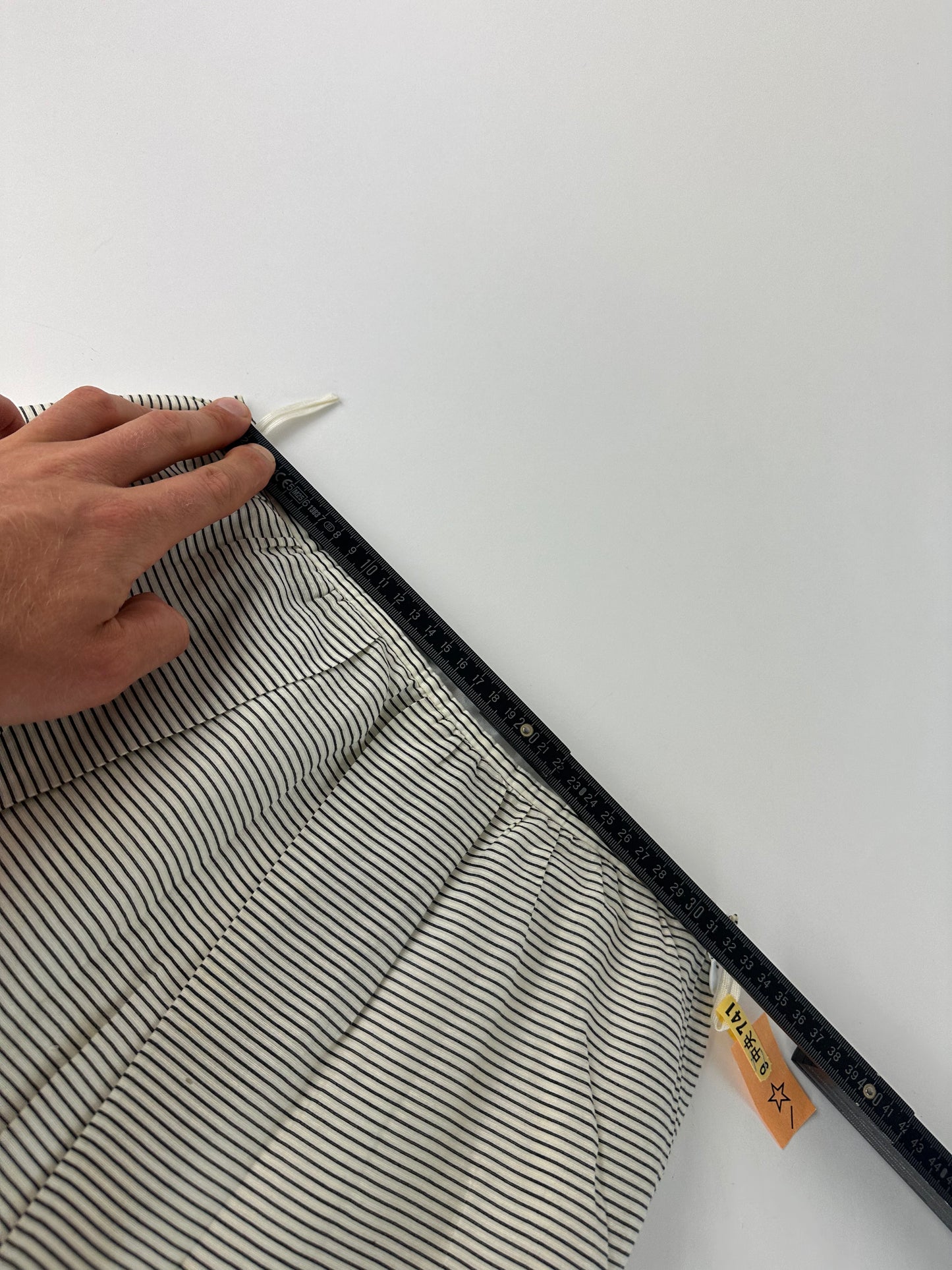 Vintage Courreges Cotton Skirt Striped