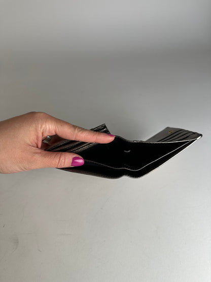 Vintage Vivienne Westwood Leather Wallet Silver