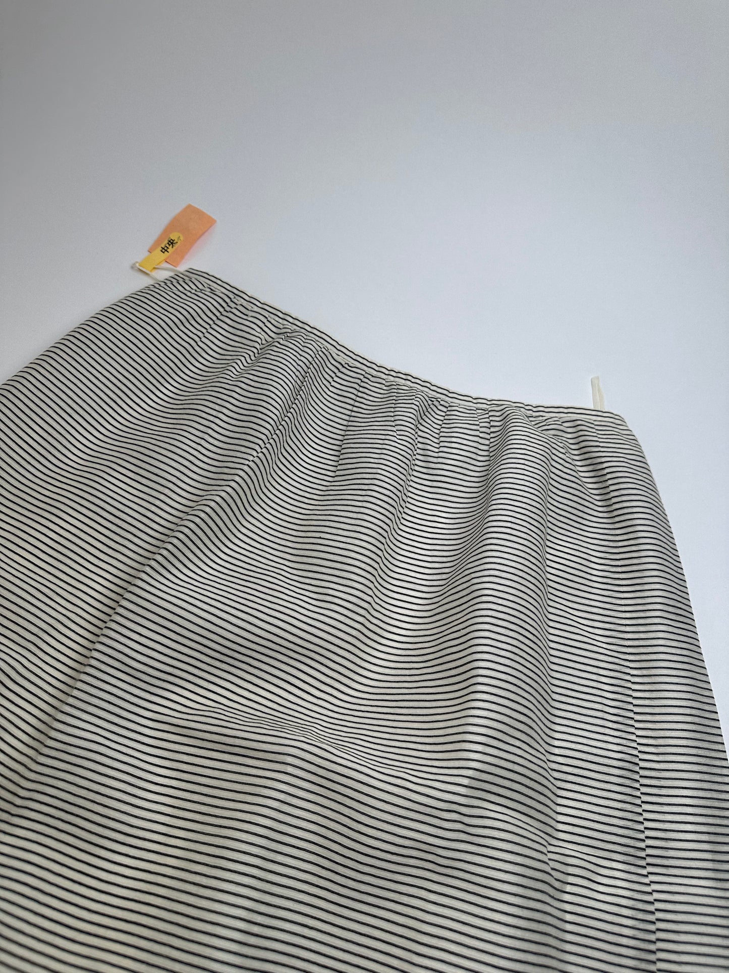 Vintage Courreges Cotton Skirt Striped