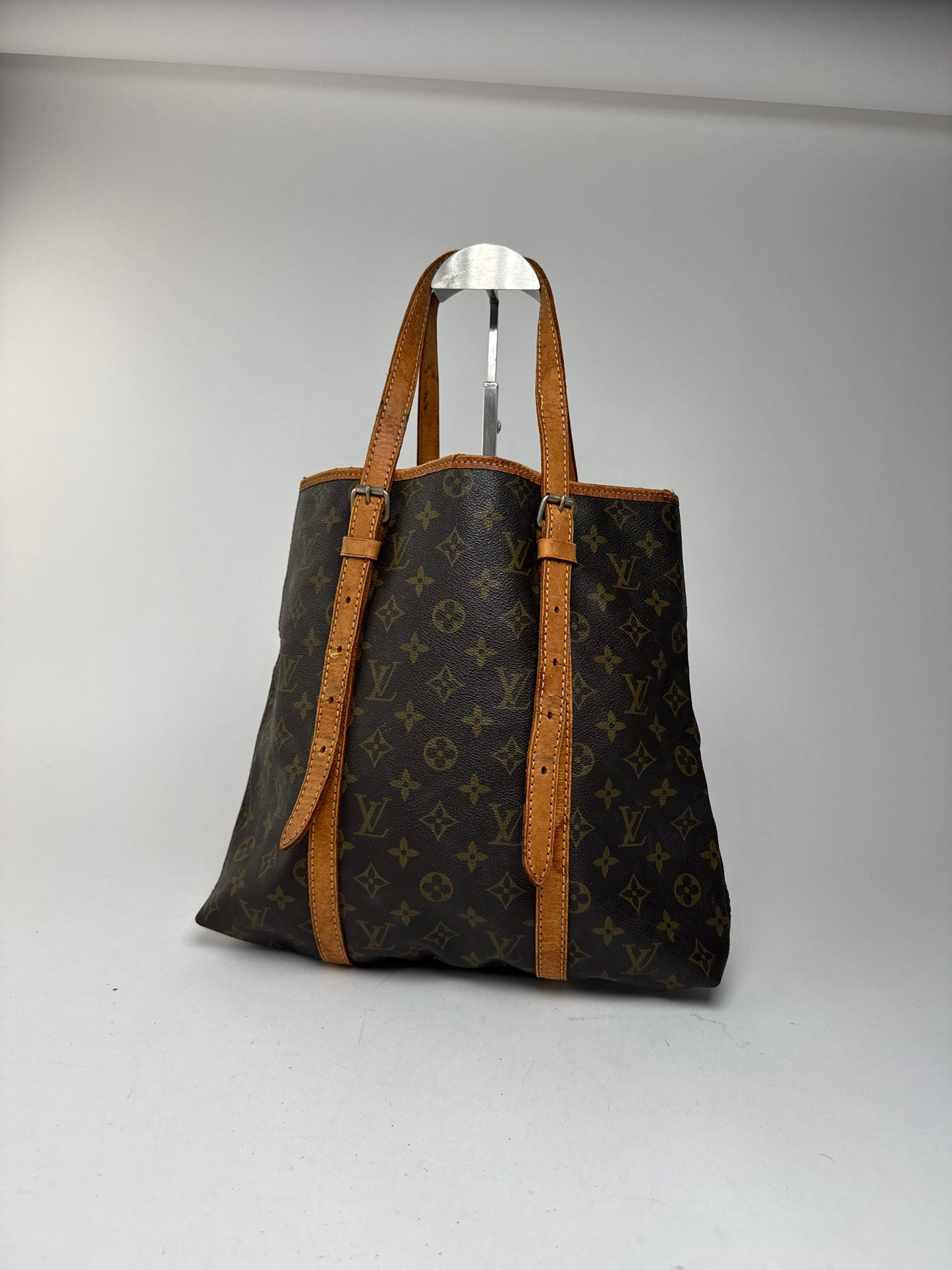 Vintage Louis Vuitton Monogram leather shOPPER brown