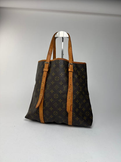 Vintage Louis Vuitton Monogram leather shOPPER brown