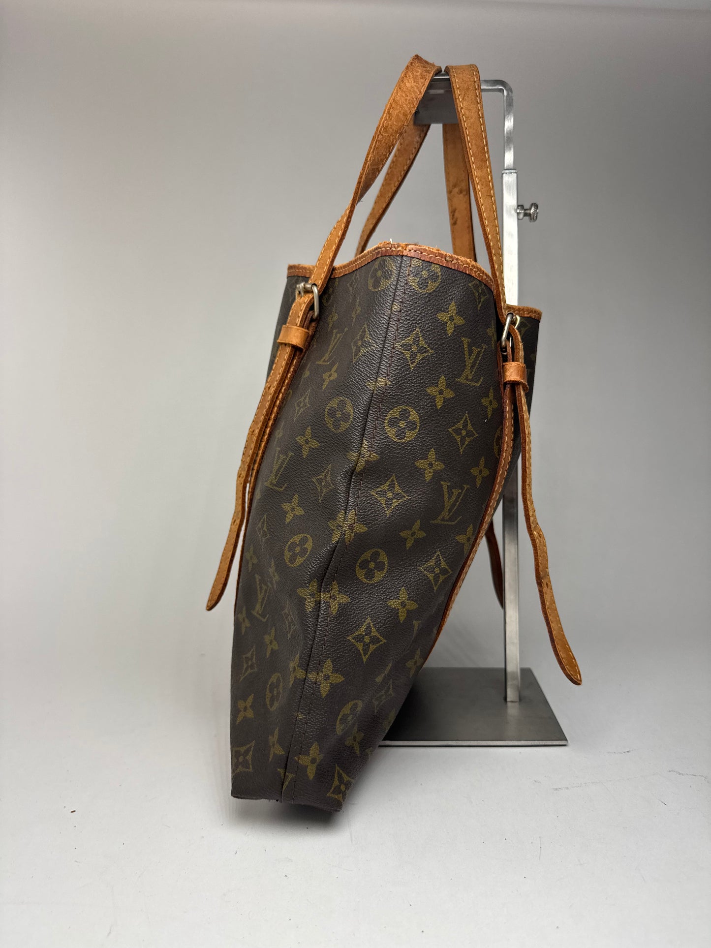 Vintage Louis Vuitton Monogram leather shOPPER brown
