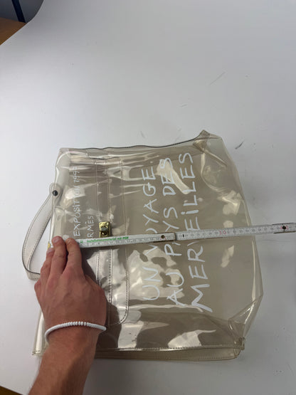 Vintage Hermes Transparent PVC Kelly Bag