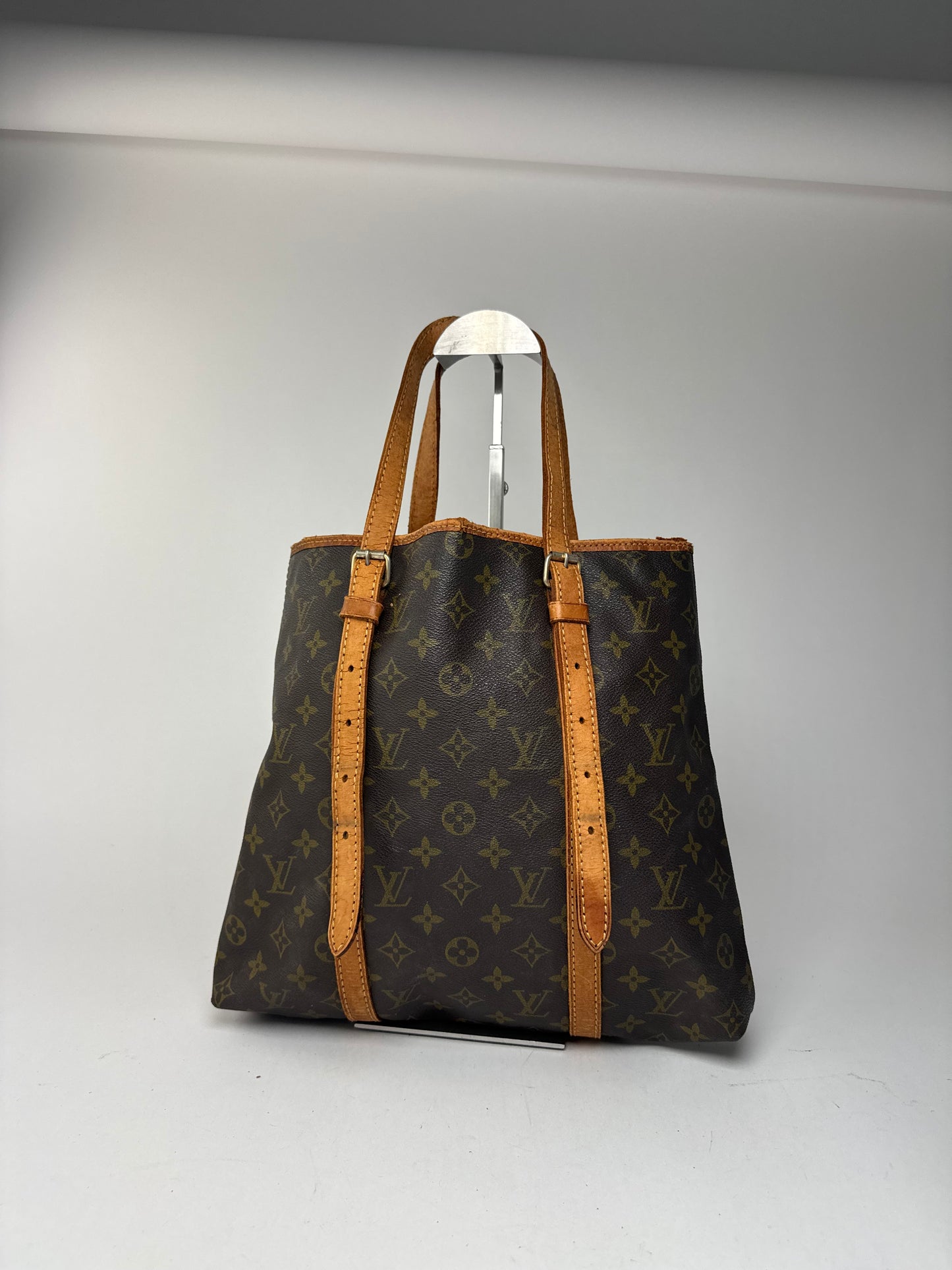 Vintage Louis Vuitton Monogram leather shOPPER brown