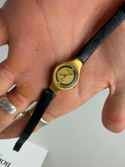 Dior Watch Gold Vintage