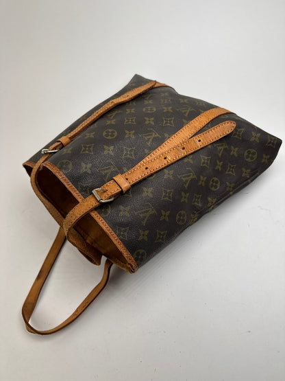 Vintage Louis Vuitton Monogram leather shOPPER brown