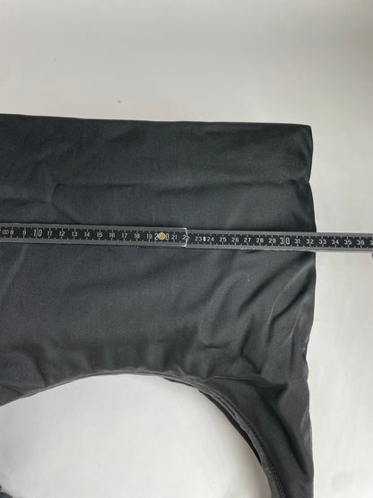 Vintage Gucci Coated Canvas Hobo Bag Early 2000s Black