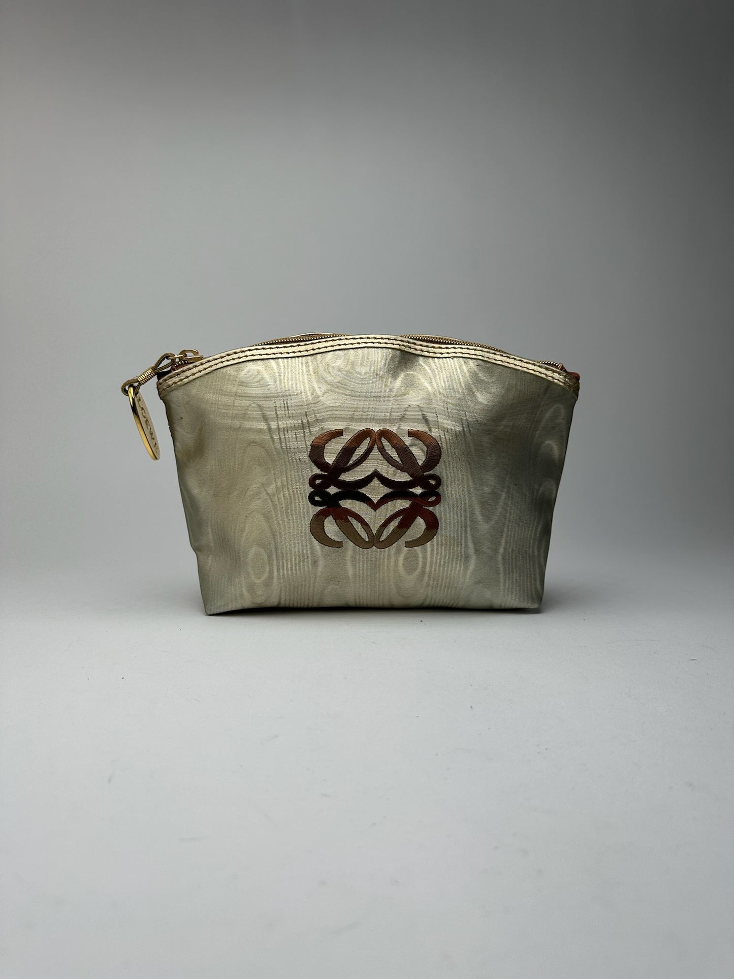 Pochette en cuir vintage Loewe Madrid