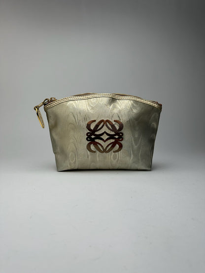 Pochette en cuir vintage Loewe Madrid