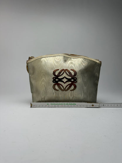 Pochette en cuir vintage Loewe Madrid