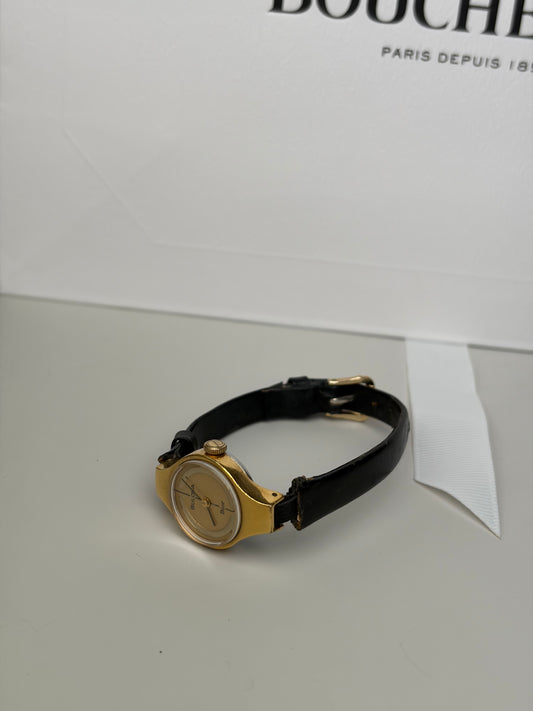 Dior Watch Gold Vintage
