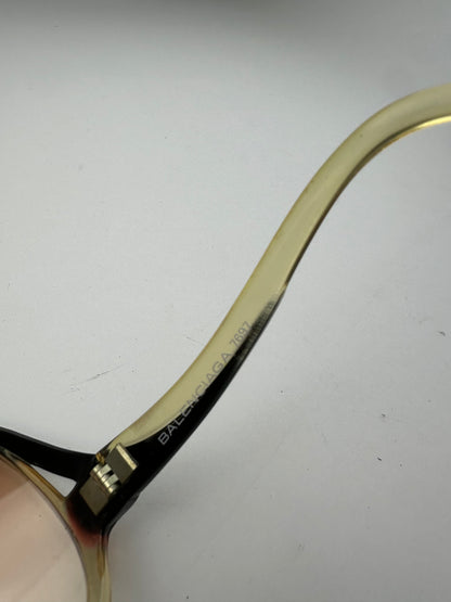 Vintage Balenciaga Acetate Sunglasses Black