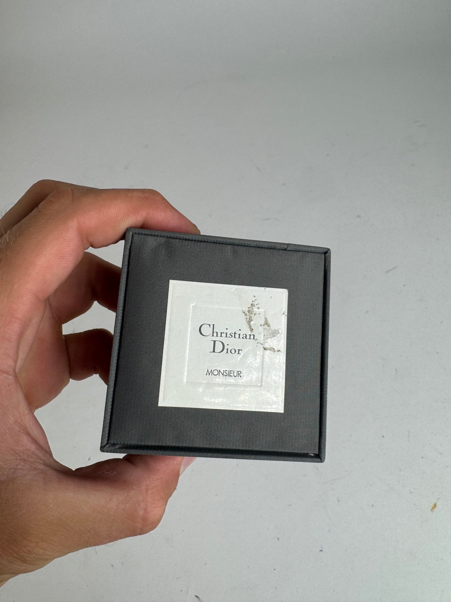 Vintage Dior Metal Money / Tie Clamp golden